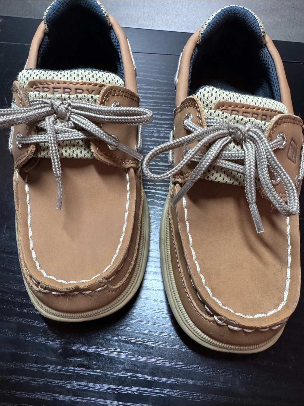 Sperry Brown/Tan Leather Boat Shoes